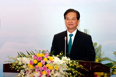 Thủ tướng Nguyễn Tấn Dũng phát biểu tại buổi lễ