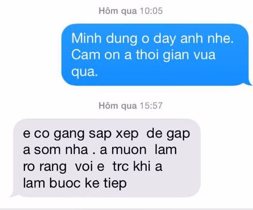 Tin nhắn của bác sĩ Thái gửi Phương Trinh những ngày qua. Angela Phương Trinh thừa nhận từng yêu bác sĩ thẩm mỹ