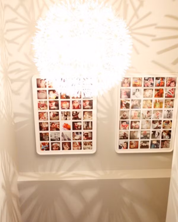 Những cách treo ảnh gia đình độc đáo và sáng tạo 18