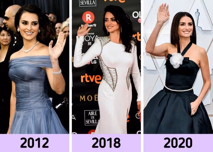 Cruz gửi lời chào nồng nhiệt đến mọi người, như một nữ hoàng.