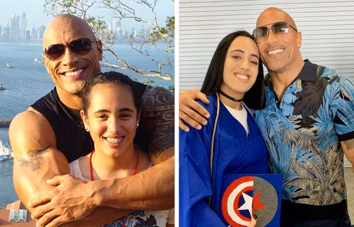 Con gái của Dwayne Johnson là Simone Johnson.
