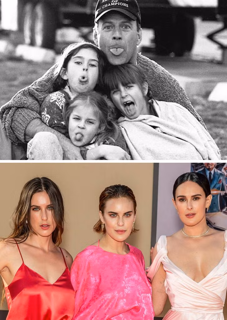 Các con gái của Bruce Willis là Tallulah Belle Willis, Scout Larue Willis và Rumer Willis.