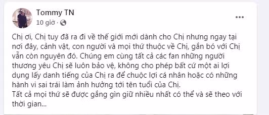 Em trai cố ca sĩ Phi Nhung không cho phép ai lợi dụng danh tiếng chị để trục lợi cá nhân.