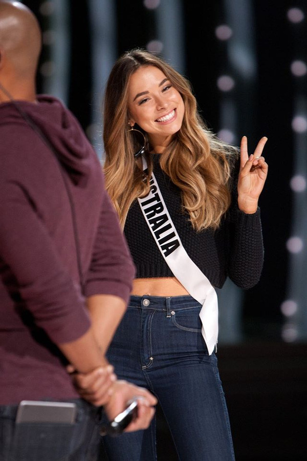 Toàn cảnh buổi tổng duyệt Chung kết Hoa hậu Hoàn vũ 2015