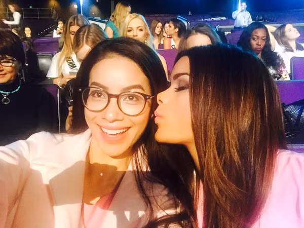 Toàn cảnh buổi tổng duyệt Chung kết Hoa hậu Hoàn vũ 2015 ảnh 6 Toàn cảnh buổi tổng duyệt Chung kết Hoa hậu Hoàn vũ 2015