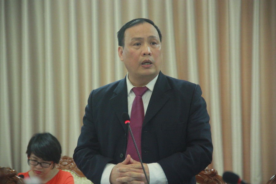 GS.TSKH Nguyễn Đình Đức, Trưởng ban Đào tạo đại học và sau đại học (Đại học QGHN) phát biểu tại tọa đàm