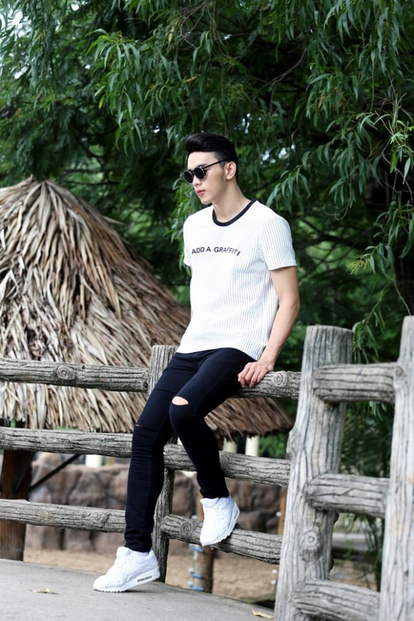 ‘Kim Woo Bin Việt Nam’ gây ấn tượng bởi chiều cao khủng - ảnh 8 Hình ảnh: ‘Kim Woo Bin Việt Nam’ gây ấn tượng bởi chiều cao khủng số 8