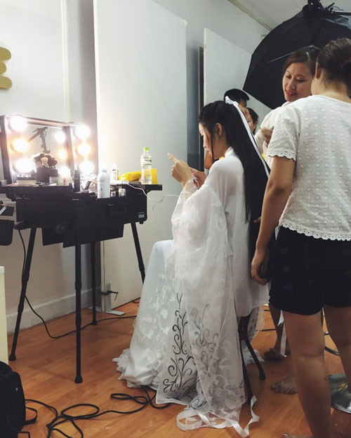 Hoa hậu Kỳ Duyên bị "ném đá" khi diện cổ trang làm “tiên nữ“ ảnh 3 Hoa hậu Kỳ Duyên bị ném đá khi diện cổ trang làm