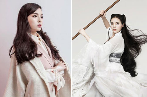 Hoa hậu Kỳ Duyên bị "ném đá" khi diện cổ trang làm “tiên nữ“ ảnh 2 Hoa hậu Kỳ Duyên bị ném đá khi diện cổ trang làm