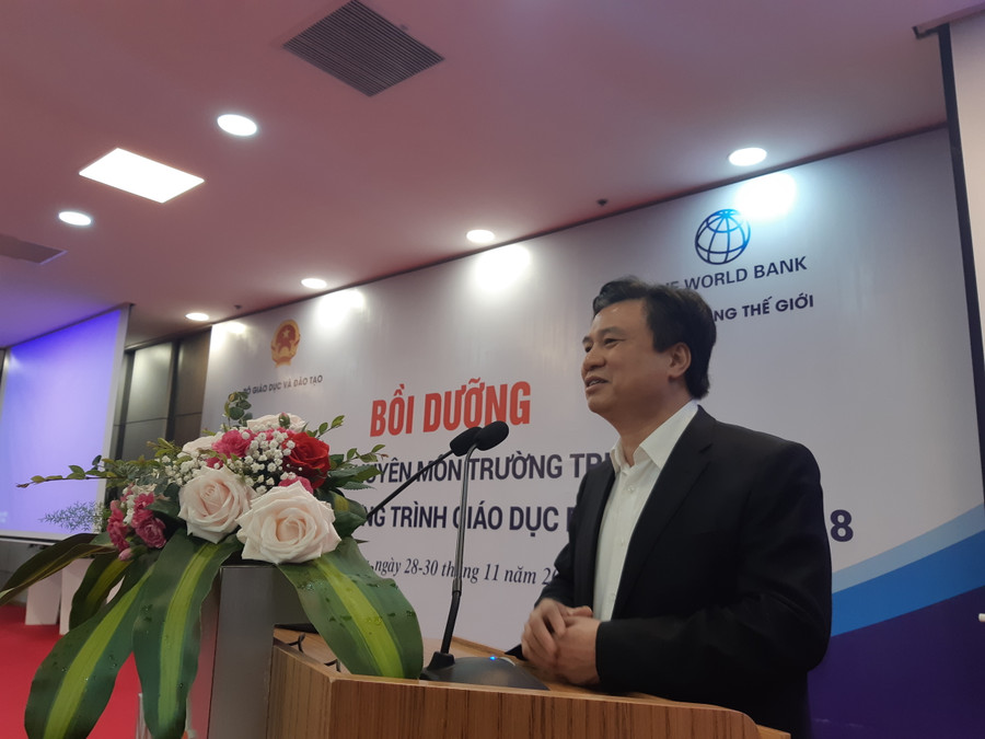 Thứ trưởng Nguyễn Hữu Độ phát biểu khai mạc khóa tập huấn. Thứ trưởng Nguyễn Hữu Độ phát biểu khai mạc khóa tập huấn.
