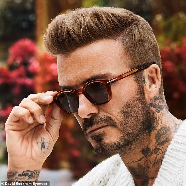 Dòng kính thời trang mang thương hiệu David Beckham Eyewear.