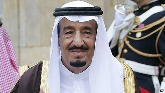 Tân vương Ả Rập Saudi Salman. Ảnh: AP Tân vương Ả Rập Saudi Salman. Ảnh: AP
