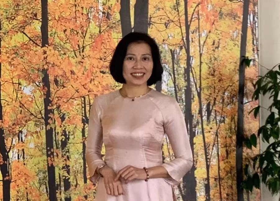 Bà Trần Thị Thúy Hà - ứng cử viên HĐNT TP Đà Nẵng, thuộc đơn vị bầu của số 2