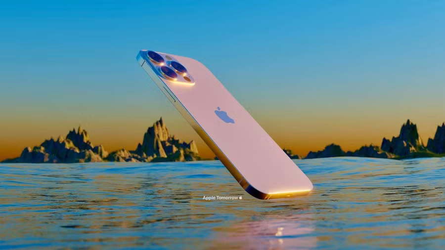 iPhone 13 concept Rose Gold - Vàng hồng.