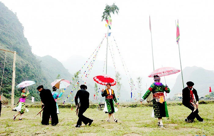 "Chợ tình Khâu Vai" ở Hà Giang đã trở thành Di sản Văn hóa phi vật thể quốc gia.