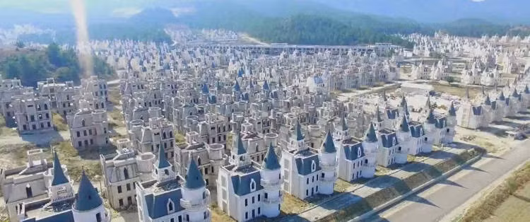 Thị trấn ma nổi tiếng của Thổ Nhĩ Kỳ với những lâu đài cổ tích.