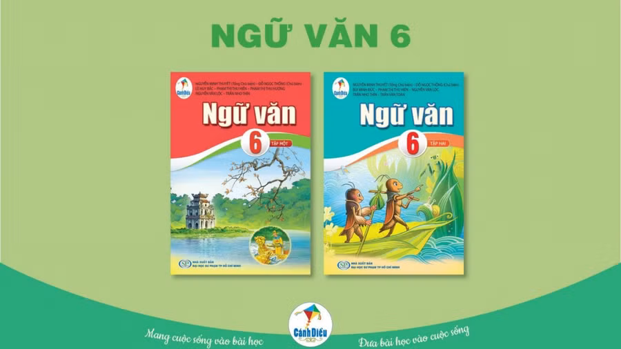 Sách giáo khoa môn Ngữ văn lớp 6 bộ Cánh Diều.