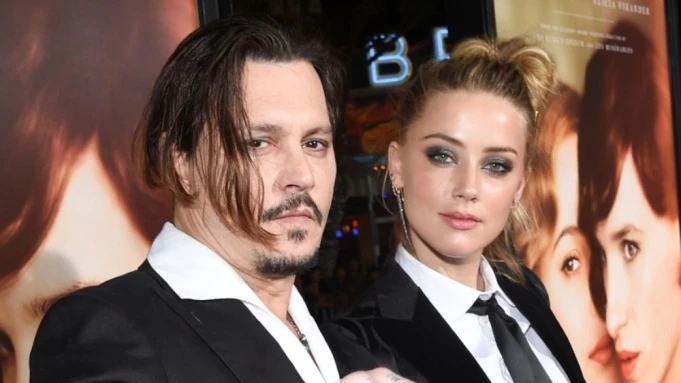 Cặp đôi Johnny Depp và Amber Heard.