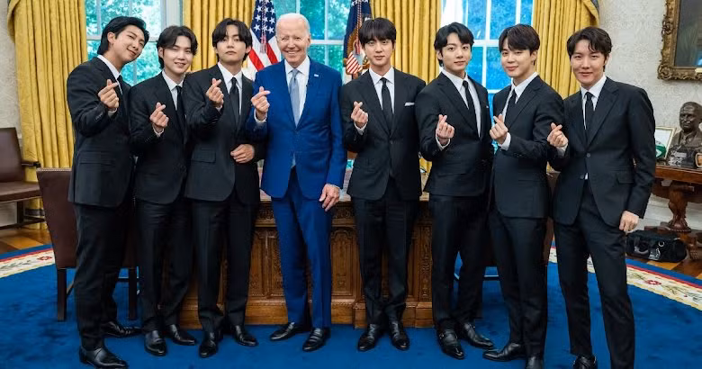 BTS đã có cuộc gặp gỡ với Tổng thống Hoa Kỳ Joe Biden.