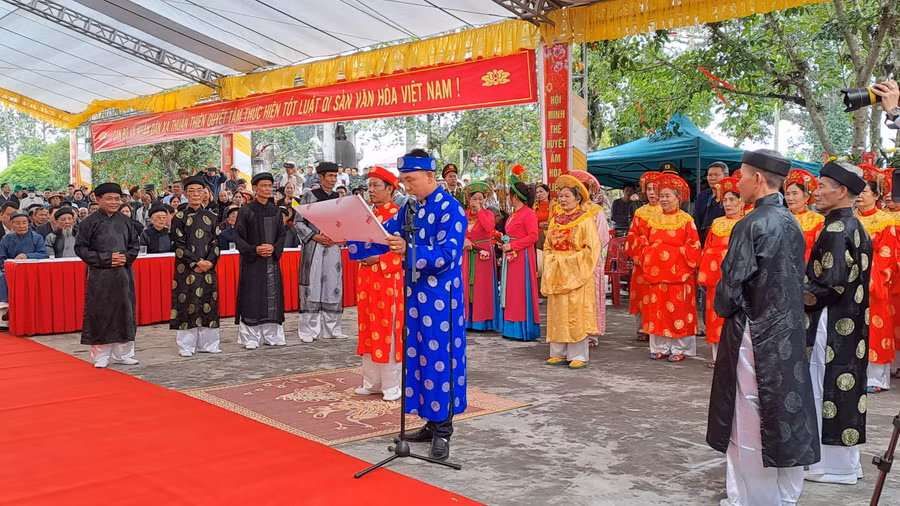 Lễ hội “quan thề không tham nhũng” tại Hải Phòng.