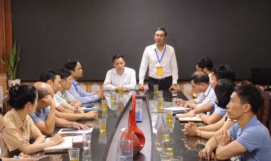 Lãnh đạo Sở GD&amp;ĐT kiểm tra công tác chuẩn bị cho Kỳ thi vào chiều 24/6.