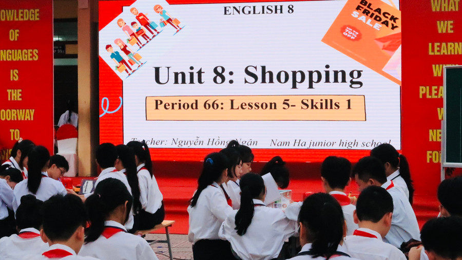 Học sinh được phát triển năng lực, phẩm chất qua từng tiết học.