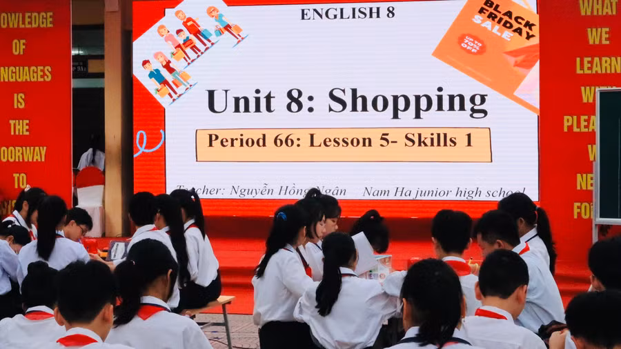 Học sinh được phát triển năng lực, phẩm chất qua từng tiết học.