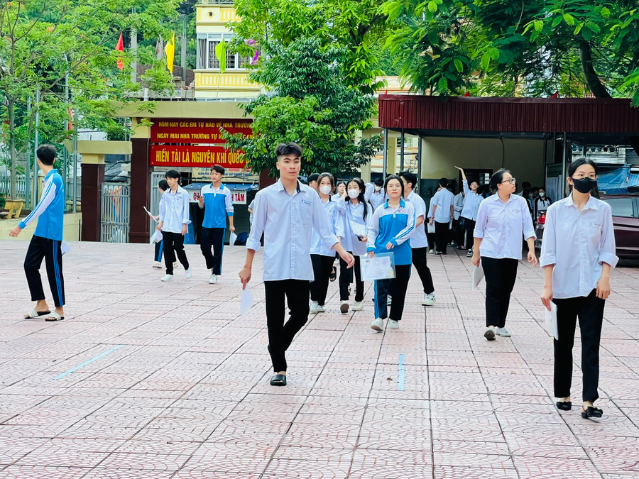 Điểm thi THPT Cát Bà có 205 thí sinh.