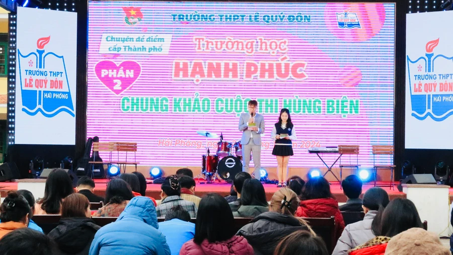 Chuyên đề "Trường học học hạnh phúc" tại THPT Lê Quý Đôn.