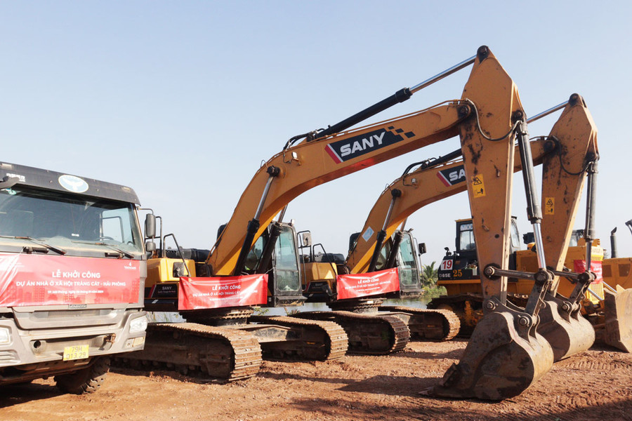 Sẵn sàng thi công dự án NƠXH có quy mô lớn nhất tại Hải Phòng. Sẵn sàng thi công dự án NƠXH có quy mô lớn nhất tại Hải Phòng.