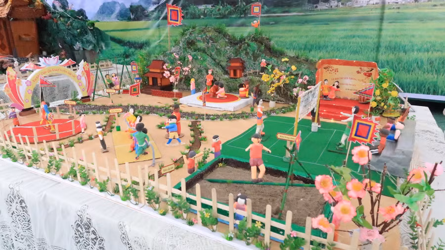 Sản phẩm STEM của cô trò Trường Mầm non Quốc Tuấn.