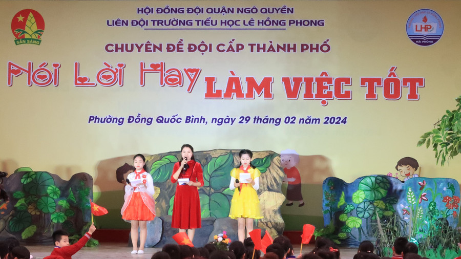 Chuyên đề mang lại nhiều trải nghiệm thú vị cho học sinh.