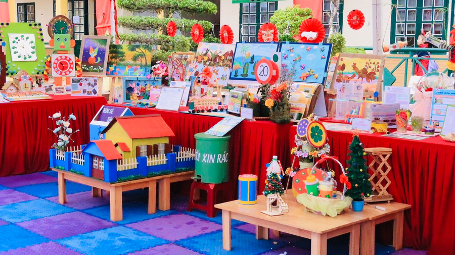 Không gian STEM tại hội thảo. Không gian STEM tại hội thảo.