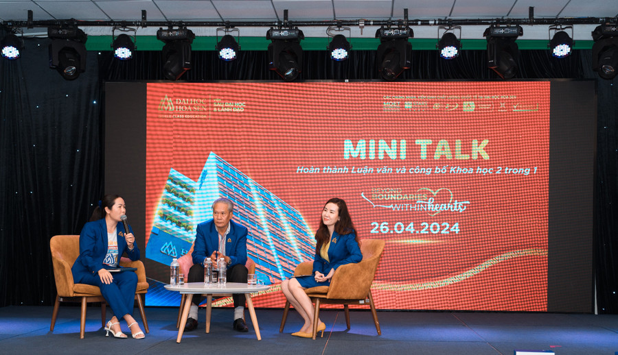 Workshop “Hoàn thành luận văn và Công bố khoa học 2 trong 1”dành cho tân học viên thạc sĩ. Workshop “Hoàn thành luận văn và Công bố khoa học 2 trong 1”dành cho tân học viên thạc sĩ.