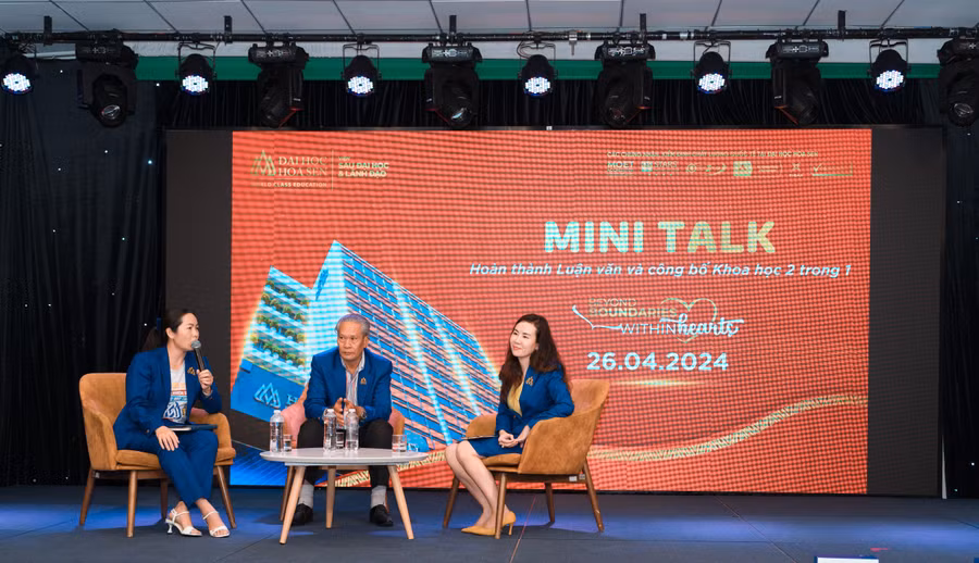 Workshop “Hoàn thành luận văn và Công bố khoa học 2 trong 1”dành cho tân học viên thạc sĩ.