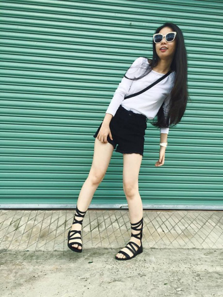 Chỉ với background cửa nhà, tín đồ thời trang tạo ra những outfit đẹp Chi voi background cua nha, tin do thoi trang tao ra nhung outfit dep