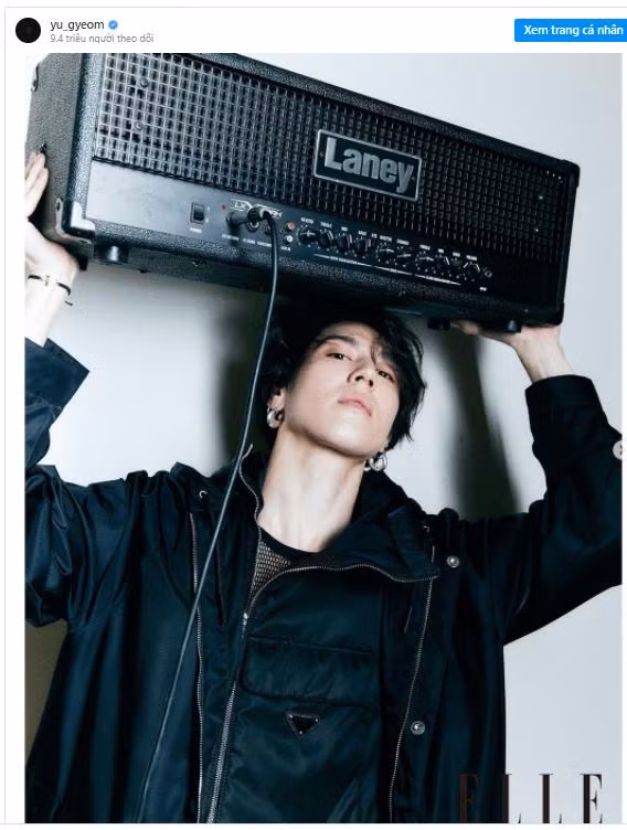 Yugyeom (GOT7), có tên người dùng Instagram là @yu_gyeom, hiện có 9,4 triệu người theo dõi.