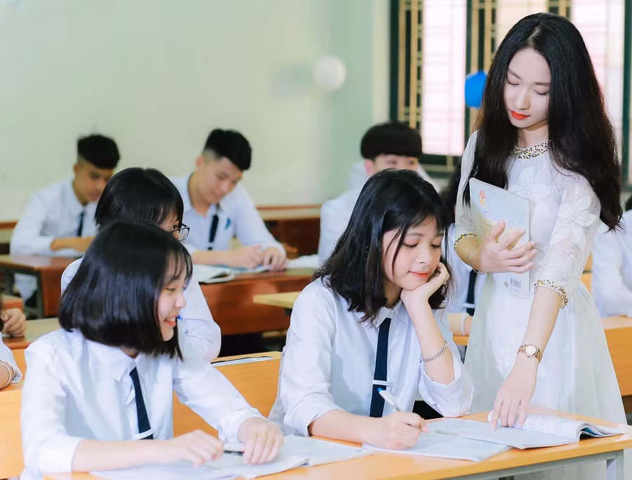 Nhiều học sinh giỏi đã lựa chọn ngành sư phạm. Ảnh minh họa