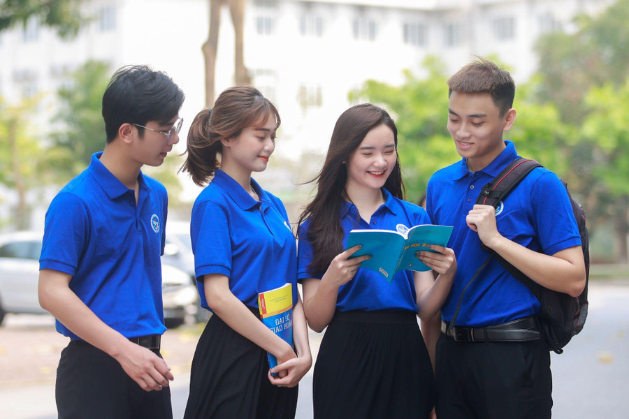 Các giáo sinh Trường ĐH Vinh (Nghệ An). Ảnh: NTCC Các giáo sinh Trường ĐH Vinh (Nghệ An). Ảnh: NTCC
