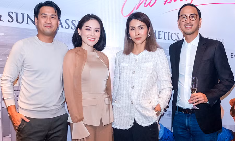 Linh Rin và Phillip Nguyễn có mối quan hệ rất tốt với vợ chồng Tăng Thanh Hà.