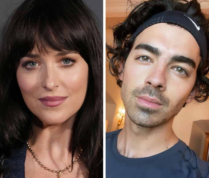 Dakota Johnson và Joe Jonas - 34 tuổi. Dakota Johnson và Joe Jonas - 34 tuổi.