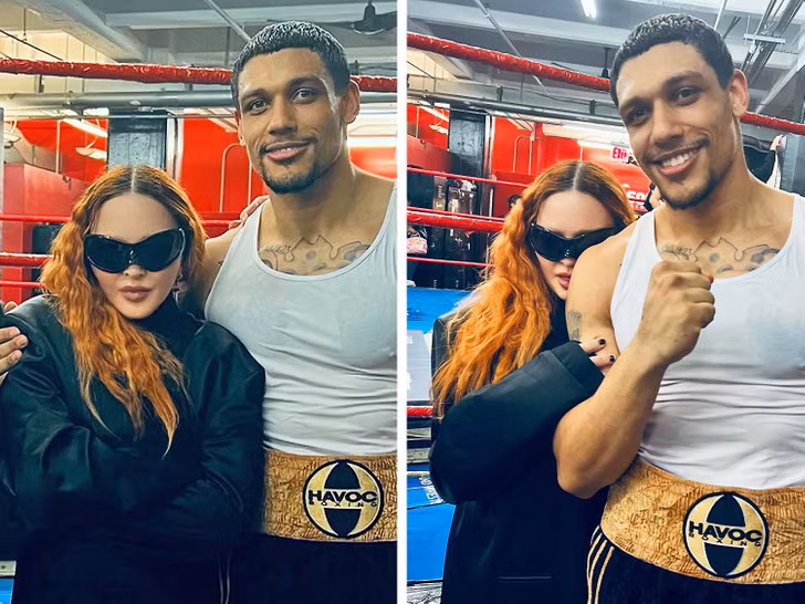 Nữ hoàng nhạc pop Madonna hẹn hò với 'phi công' 29 tuổi?