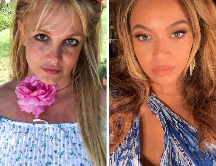 Britney Spears và Beyoncé - 42 tuổi. Britney Spears và Beyoncé - 42 tuổi.