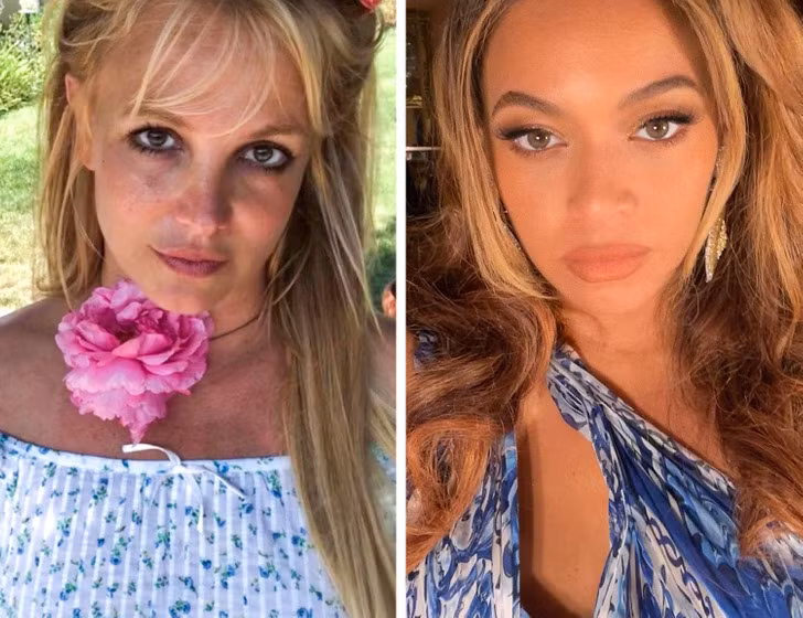 Britney Spears và Beyoncé - 42 tuổi.