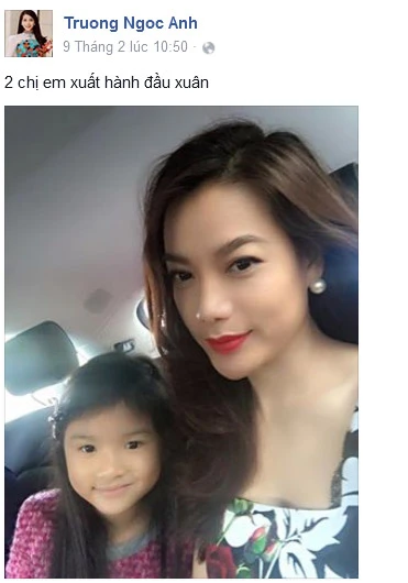 Trương Ngọc Ánh đón tết với "người đặc biệt"