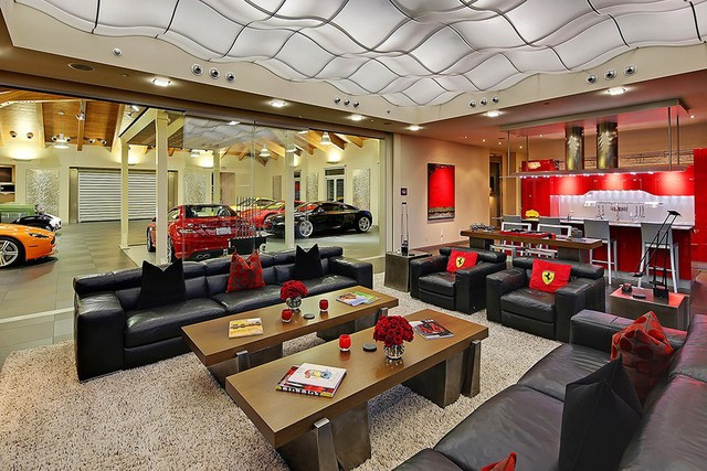 Dinh thự phong cách Ferrari chuyên dùng để khoe siêu xe ảnh 14 Dinh thự phong cách Ferrari chuyên dùng để khoe siêu xe ảnh 14
