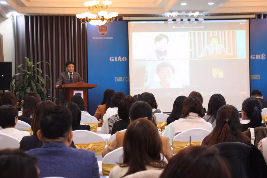 Hội thảo có sự tham gia của đông đảo chuyên gia trong và ngoài nước.