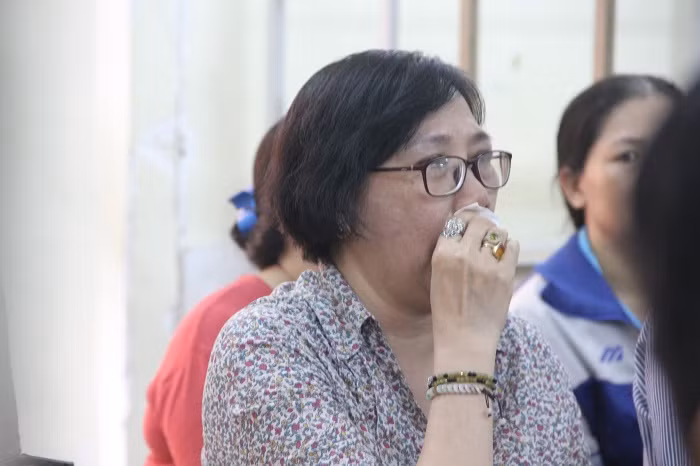 Phụ huynh xúc động khi nghe các học sinh chia sẻ