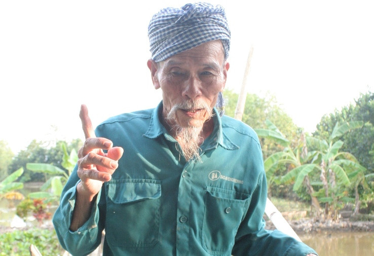 Đại tá, Anh hùng lực lượng vũ trang nhân dân Nguyễn Văn Bảy lúc sinh thời.