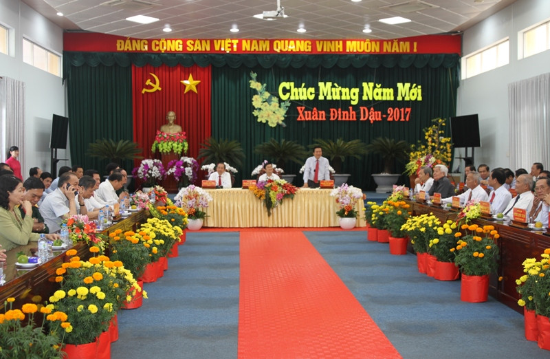 Quang cảnh buổi gặp mặt. Ảnh: VGP/Mạnh Hùng